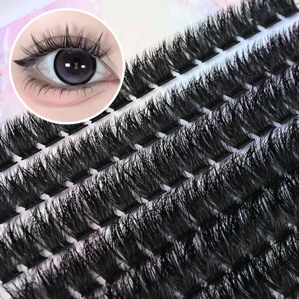 Eyelash Extension Wispy Look - Natuurlijke Look Kunstwimpers Pluizig Cluster Design