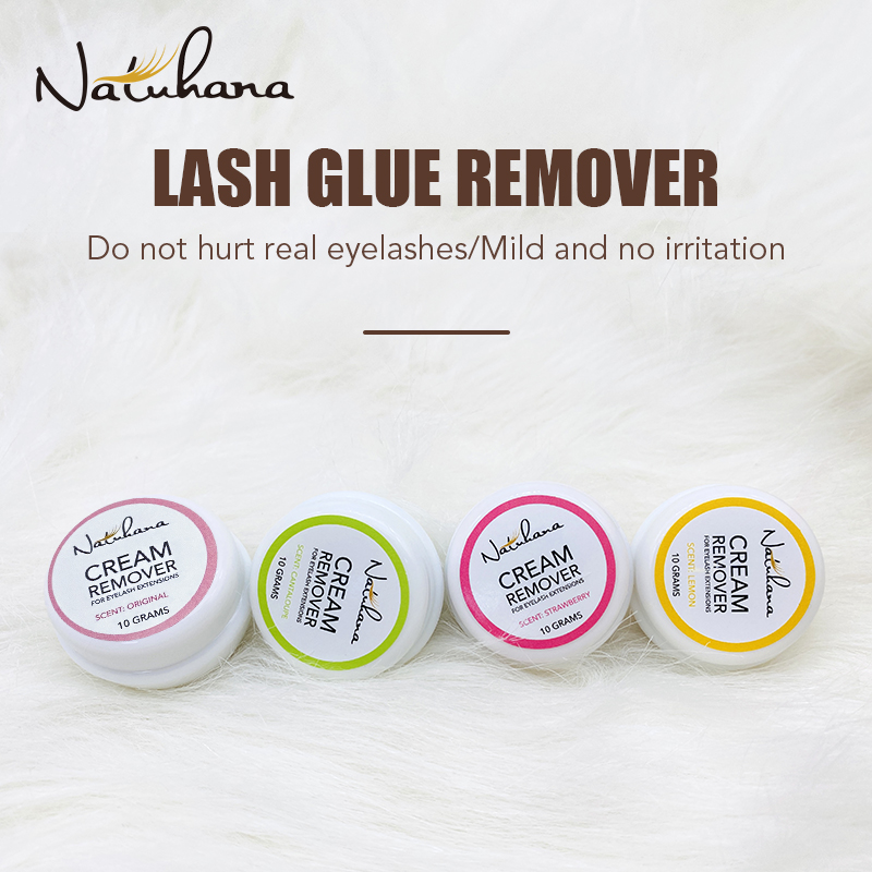 Lash Removal Cream - NATUHANA Professionele Wimperlijm Verwijderaar Crème Snelle