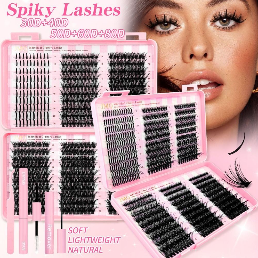 Eyelash Extension Wispy Look - 9-16mm Lange Kunstwimpers 3D Volume Natuurlijke