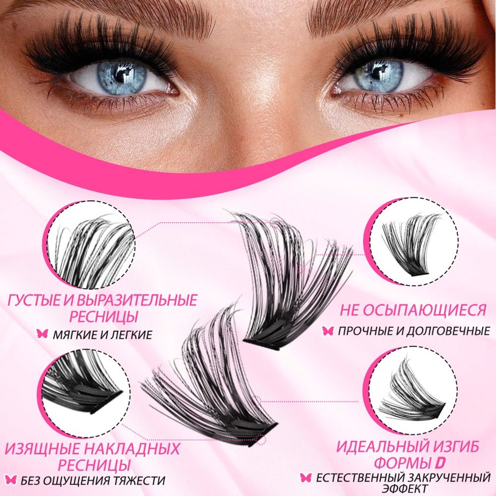 Natuurlijke Look Kunstwimpers  - Eyelash Extension Wispy Look recensie en prijs
