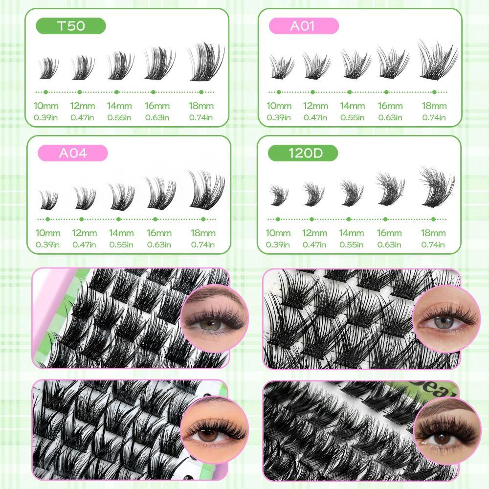 Natuurlijke look valse wimpers - Eyelash Extension Wispy Look recensie en prijs