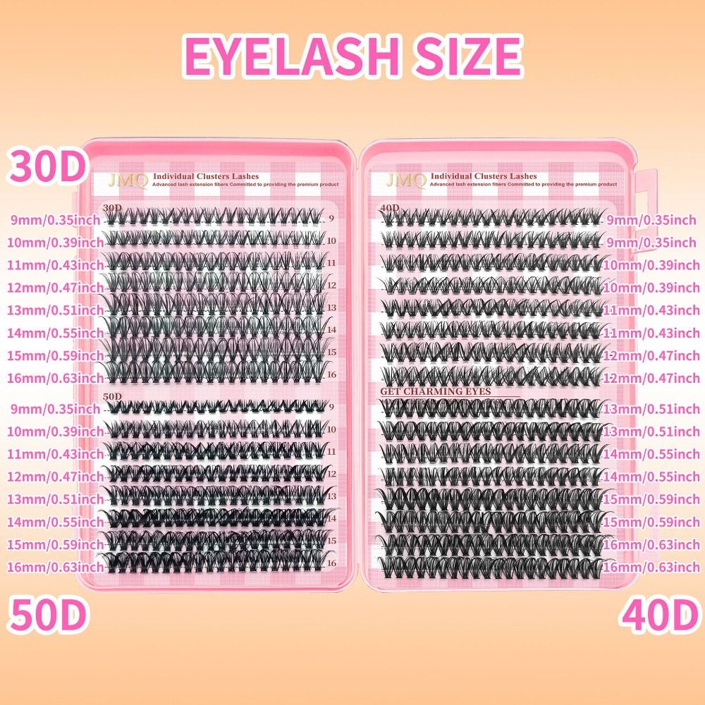 9-16mm Lange Valse Wimpers 3D  - Eyelash Extension Wispy Look recensie en prijs