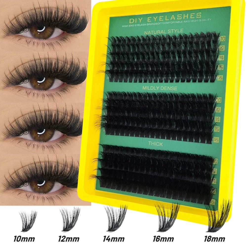 Natuurlijk uitziende valse wim - Eyelash Extension Wispy Look recensie en prijs