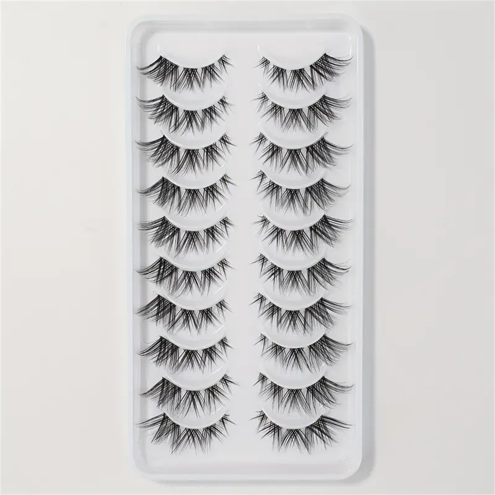 10 paar valse wimpers clusterw - Eyelash Extension Wispy Look recensie en prijs