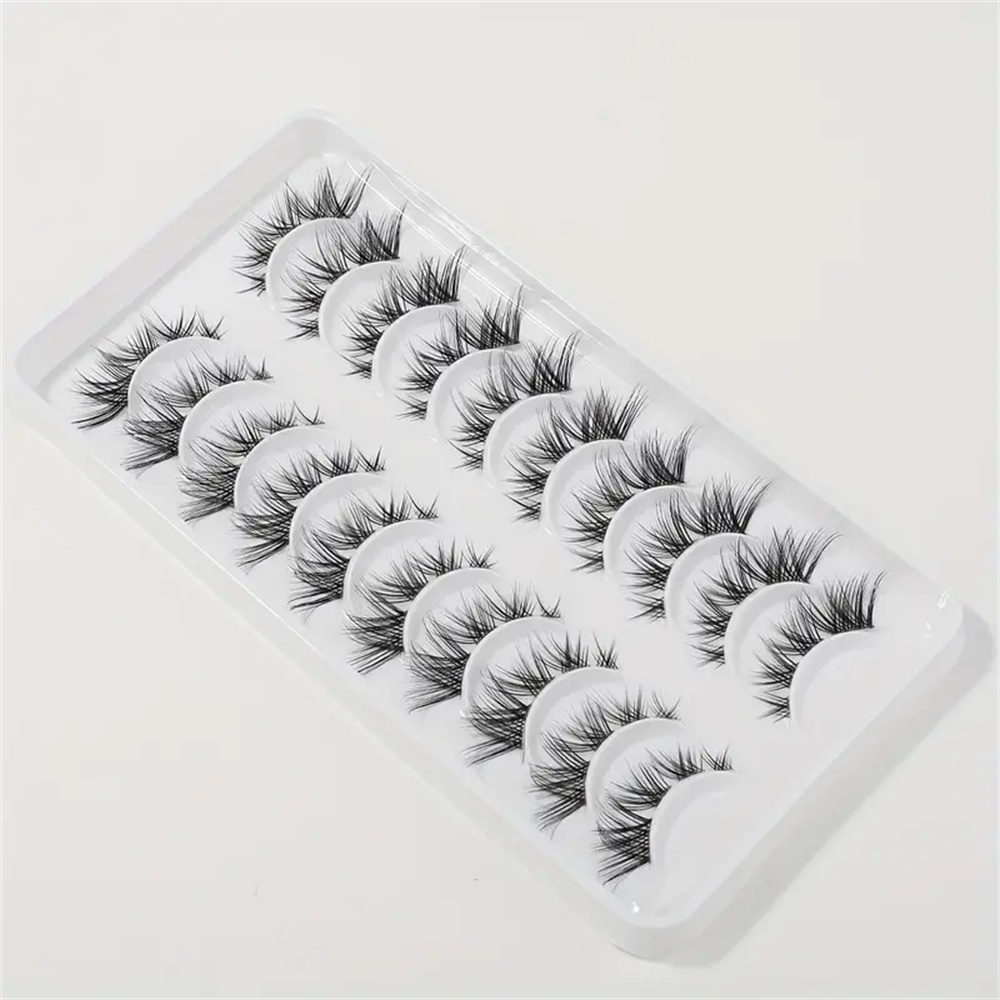 10 paar valse wimpers clusterw - Eyelash Extension Wispy Look recensie en prijs