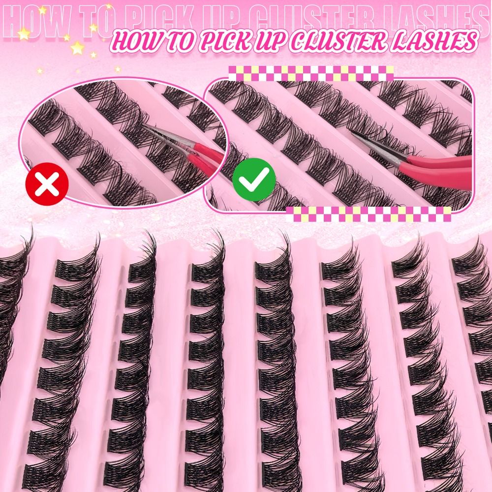 Natuurlijke look valse wimpers - Eyelash Extension Wispy Look recensie en prijs