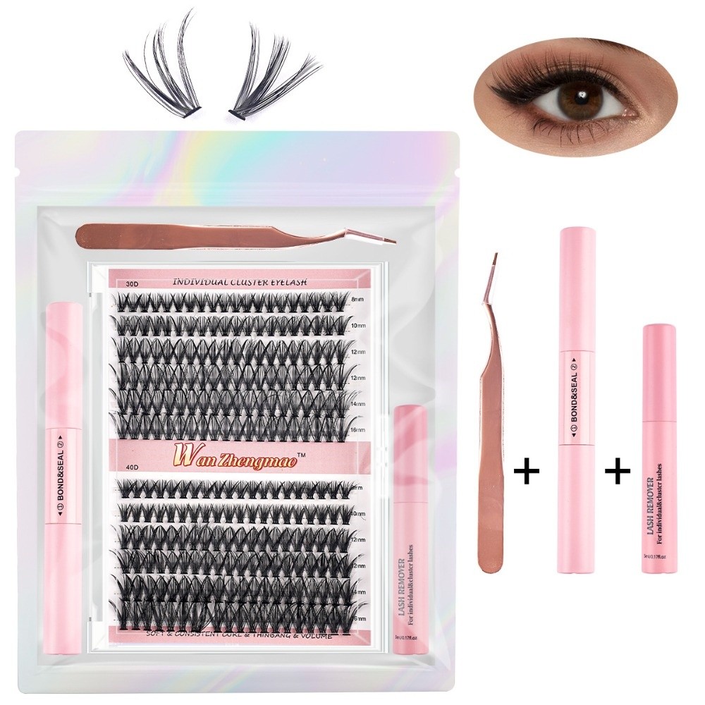 8-16mm Lange Kunstwimpers Bond - Eyelash Extension Wispy Look recensie en prijs
