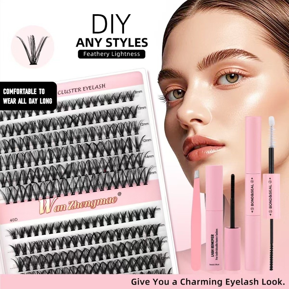 8-16mm Lange Kunstwimpers Bond - Eyelash Extension Wispy Look recensie en prijs