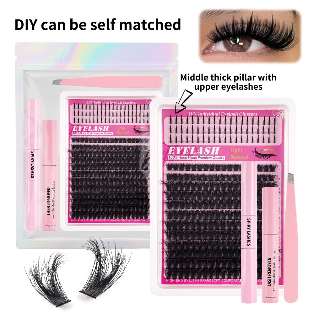 8-18mm Lange Kunstwimpers Natu - Eyelash Extension Wispy Look recensie en prijs